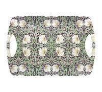 The Leonardo Collection William Morris Pimpernel Vassoio grande per piatti da portata, vassoi da portata per accessori da cucina, delizioso piatto da portata per servire cibo e tè, vassoi di design