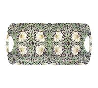 The Leonardo Collection William Morris Pimpernel Vassoio medio per piatti da portata | Vassoi da portata per accessori da cucina | Piatto da portata per servire cibo e tè | Vassoi di design per