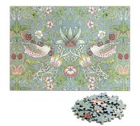 The Leonardo Collection William Morris Strawberry Thief Puzzle 1000pc