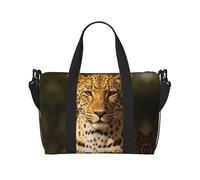 The Leopard - Borsone da viaggio da caccia, leggero, da portare con sé, per uomini e donne, impermeabile, per la palestra, i viaggi del fine settimana
