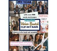 The Lesbian Vision Board Clip Art Book With Over 200 Empowering Words and Images for Your Authentic, Self-Directed Life