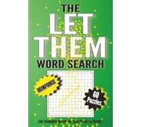 The Let Them Word Search: Reinforce Life-Changing Words For Your Personal Power and more! | 6x9, 120 Pages, 60 Puzzles | Solutions Included... Perfect ... Self Help Enthusiasts, and Puzzle Lovers.