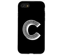 The Letter C Fun Big and Bold per eventi Gruppi di squadre familiari Custodia per iPhone SE (2020) / 7/8