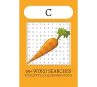 The letter C Word Search: Word Searches with Easy to Read Print about X The Letter C, Cats, Carrots and more | 6x9 inches| 65+ puzzles . . . Gift for Vacations, Holiday and Free Times