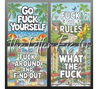 The Letter F is for: A Coloring Book with Flair (and a Few F-Bombs)