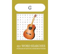 The letter G Word Search: Word Searches with Easy to Read Print about The Letter G, Goats, Green Things and more | 6x9 inches| 65+ puzzles . . . Gift for Vacations, Holiday and Free Times