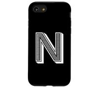 The Letter N Fun Big and Bold per eventi Gruppi di squadre familiari Custodia per iPhone SE (2020) / 7/8