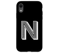 The Letter N Fun Big and Bold per eventi Gruppi di squadre familiari Custodia per iPhone XR