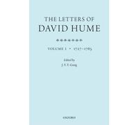 The Letters of David Hume: Volume 1 - NUOVO