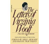 Virginia Woolf Nigel Ni The Letters of Virginia Woolf: Vol. 1 (1888 (Tascabile)