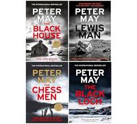 The Lewis Trilogy by Peter May 4 Books Collection Set (The Lewis Man, The Blackhouse, The Chessmen & The Black Loch)