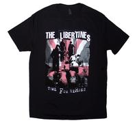 The Libertines Time For Heroes Flag autorizzato Uomo maglietta