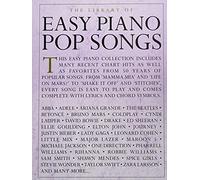 The Library of Easy Piano Pop Songs by Hal Leonard Corp