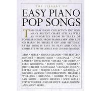 The Library of Easy Piano Pop Songs by Hal Leonard Corp