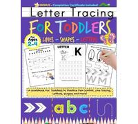The Life Graduate Publishing Group Letter Tracing For Toddlers (Tascabile)