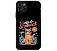 The Life of a Showcat, divertente festa per amanti dei gatti, retrò, per donne e uomini Custodia per iPhone 11 Pro Max