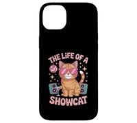 The Life of a Showcat, divertente festa per amanti dei gatti, retrò, per donne e uomini Custodia per iPhone 14 Plus