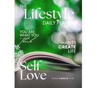 The Lifestyle Daily Planner with journal and flower cover