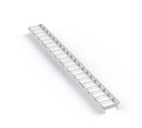 The Light Group Griglia a lamelle SLC Click, bianca, lunghezza 56 cm, plastica The Light Group
