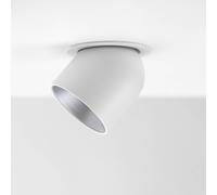 The Light Group SLC Cup LED da incasso bianco/argento 3.000K The Light Group