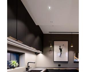 The Light Group SLC Mini One Tilt faretto da incasso a soffitto, LED, SLC1201, SLC Mini One Tilt; Mini One; One [Lampade per Interni > Punti Luce e Faretti]