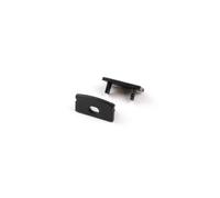 The Light Group Tappo terminale profilo SLC A1, nero, 2 pezzi The Light Group