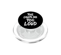 The Lights Are Too Loud Sovraccarico PopSockets PopGrip per MagSafe