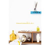 The Line - Anvers - Silhouette decorativo da parete - Skyline - 50 cm - oro