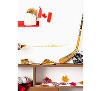 The Line - Montreal - Silhouette decorativo da parete - Skyline - 50 cm - oro