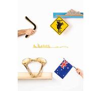 The Line - Sydney - Sagoma decorativa da parete - Skyline - 50 cm - oro