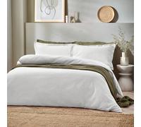 The Linen Yard Set copripiumino in cotone con texture waffle