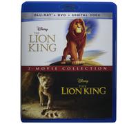 THE LION KING 2-MOVIE COLLECTION (Blu-ray) Broderick Matthew Thomas Jones Irons