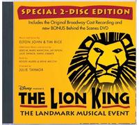 The Lion King (Original Broadway Cast Recording) (Special 2-Disc Edition) by Walt Disney Records (2010-01-12)