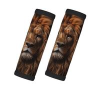The Lion's Gaze - Set di 2 copri maniglie per bagagli, borse da viaggio, carrelli e altri accessori da viaggio