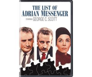 The List of Adrian Messenger (DVD) George C. Scott Kirk Douglas Tony Curtis