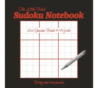 The Little Black Sudoku Notebook: 106 Blank 9×9 Grids