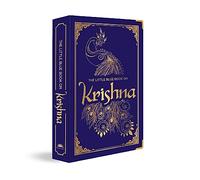 The Little Blue Book on Krishna: Deluxe Silk Hardbound