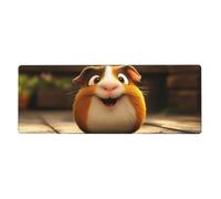 The Little Brown Tappetino per mouse in grande base in gomma antiscivolo estesa tappetino per mouse con bordi cuciti Gaming Pc Desktop grande tappetino per mouse 11,8 x 31,5