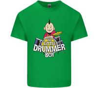 The Little Drummer Boy Maglietta Divertente Per Bambini Con Batteria