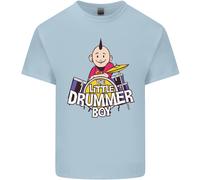 The Little Drummer Boy Maglietta Divertente Per Bambini Con Batteria