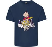 The Little Drummer Boy Maglietta Divertente Per Bambini Con Batteria