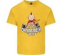 The Little Drummer Boy Maglietta Divertente Per Bambini Con Batteria