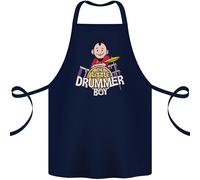 The Little Drummer Ragazzo Divertente Drumming Tamburo Cotone Grembiule 100%
