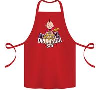 The Little Drummer Ragazzo Divertente Drumming Tamburo Cotone Grembiule 100%