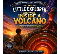 The Little Explorer Who Went Inside a Volcano: A Magical Adventure Through Earth's Layers, Magma, Lava, and the Secrets Beneath Our Feet