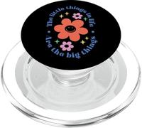 The Little In Things Life Are Big Retro Daisy PopSockets PopGrip per MagSafe