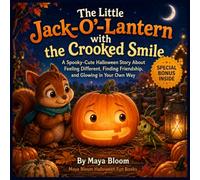 The Little Jack-O’-Lantern with the Crooked Smile: A Spooky-Cute Halloween Story About Feeling Different, Finding Friendship, and Glowing in Your Own Way