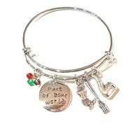 The Little Mermaid Bracciale Bangle Sirenetta World Disney Metallo Nichel Free