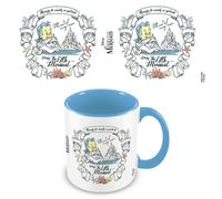 The Little Mermaid Mind Of My Own Interno Bicolore Tazza (Taglia Unica) (Bianco,