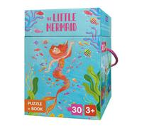 The little mermaid. Puzzle and book - 2024 - Sassi (Sassi junior)